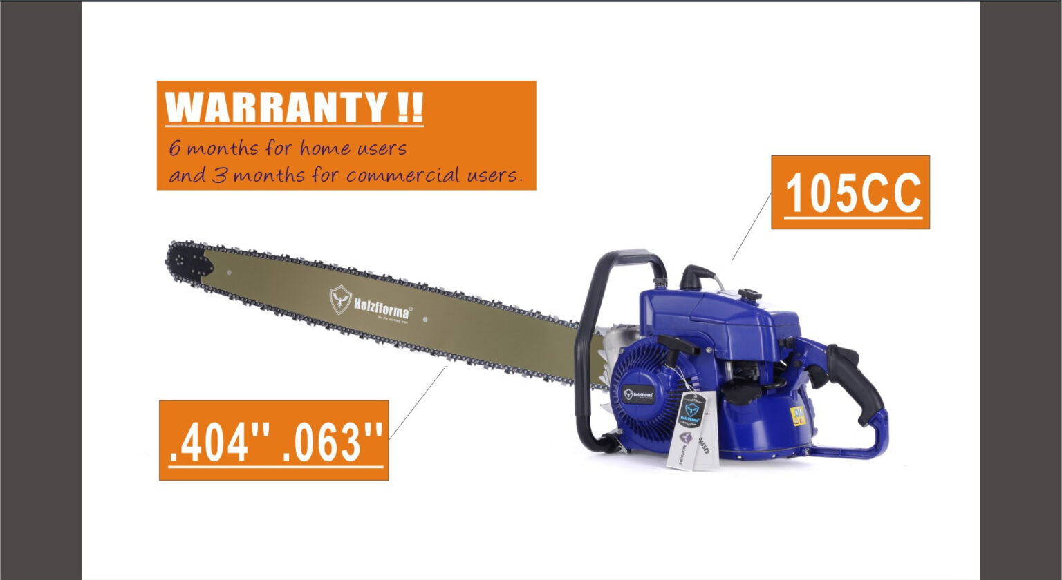 105cc Holzfforma Blue Thunder G070 Gasoline Chain Saw