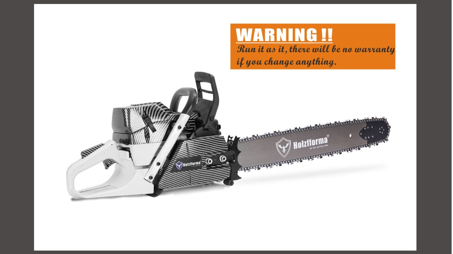 71cc Holzfforma G372XP PRO Top Grade Chainsaw