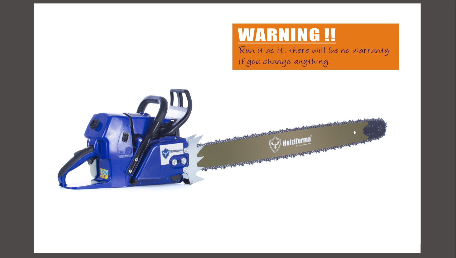 92cc Holzfforma Blue Thunder G660 Gasoline Chainsaw