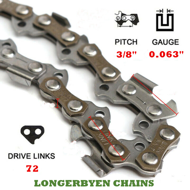 Longerbyen 3/8 .063 20-inch Full Chisel Saw Chain - Welcome To ...