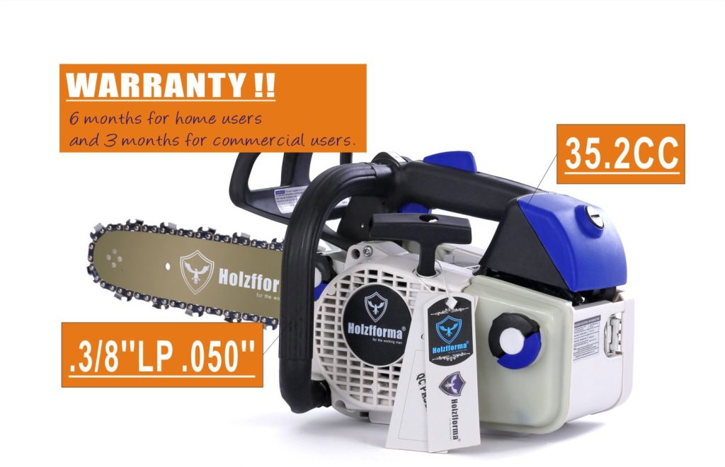 35.2cc Holzfforma G111 Top Handle Gasoline Chainsaw