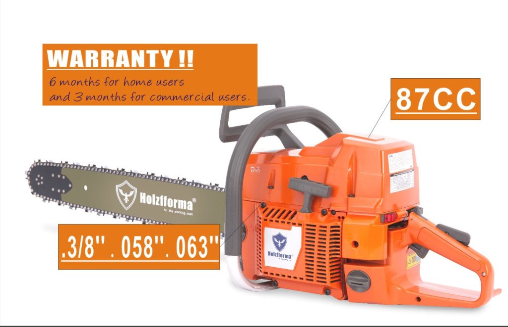 87cc Holzfforma G288 Gasoline Chainsaw