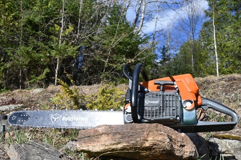 71cc Holzfforma Orange Dark Gray G444 Gasoline Chainsaw Head To Farmertec Canada!