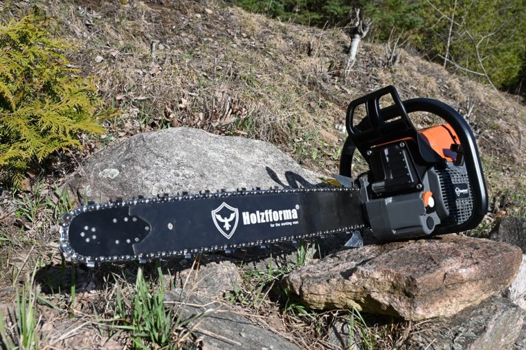 71cc Holzfforma Orange Dark Gray G444 Gasoline Chainsaw Head To Farmertec Canada!